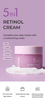PRETTYSKIN 5IN1 RETINOL CREAM