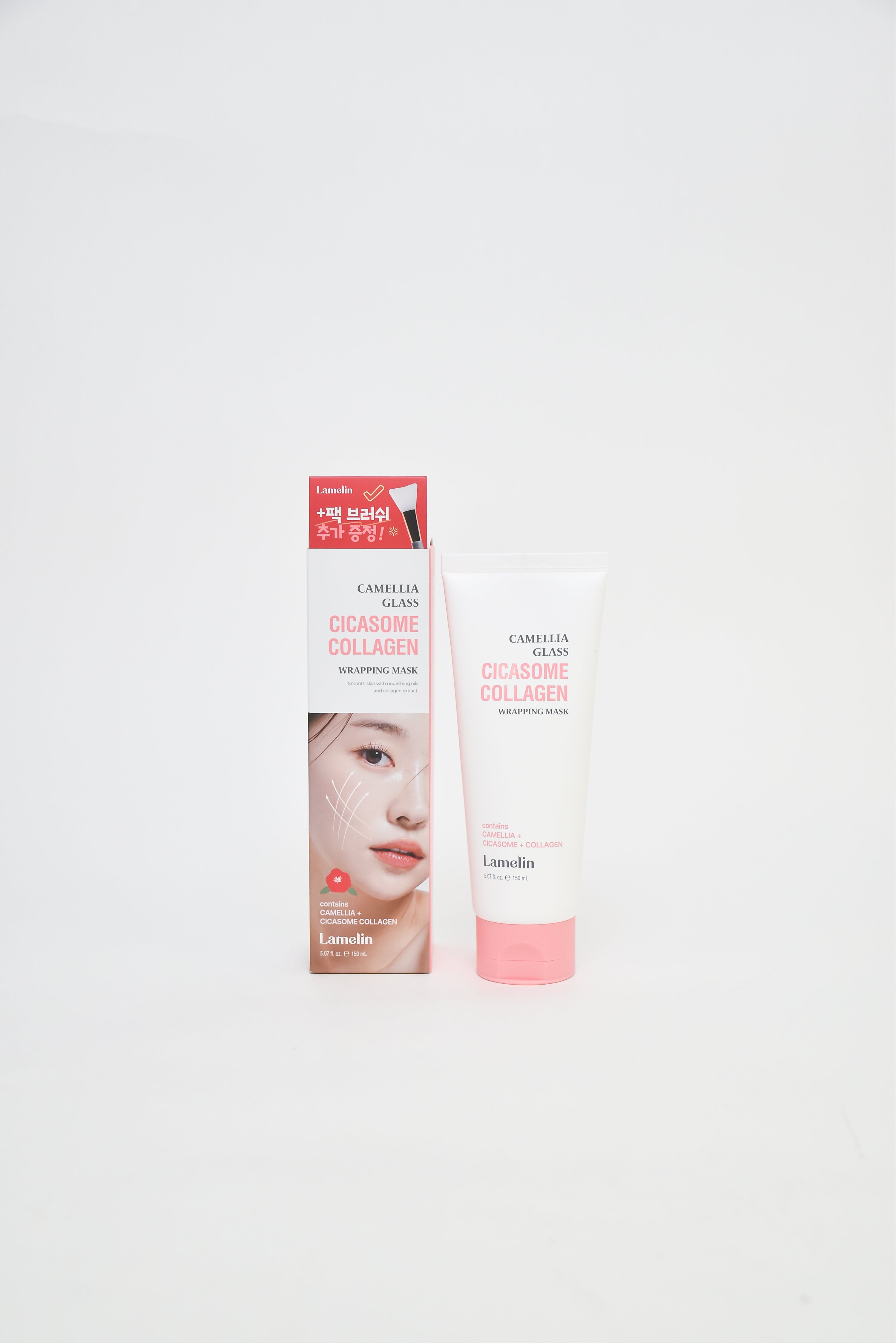 Camellia Glass Cicasome Collagen Wrapping Mask