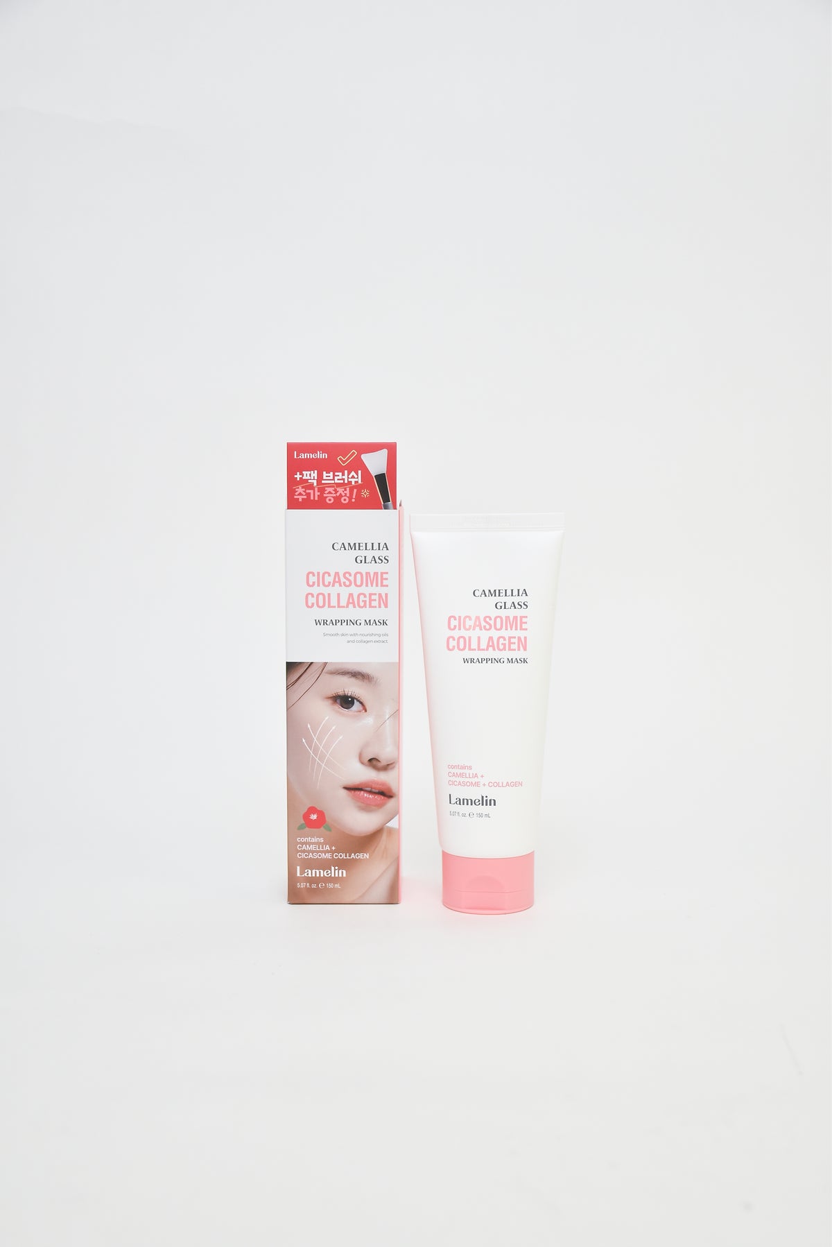 Camellia Glass Cicasome Collagen Wrapping Mask