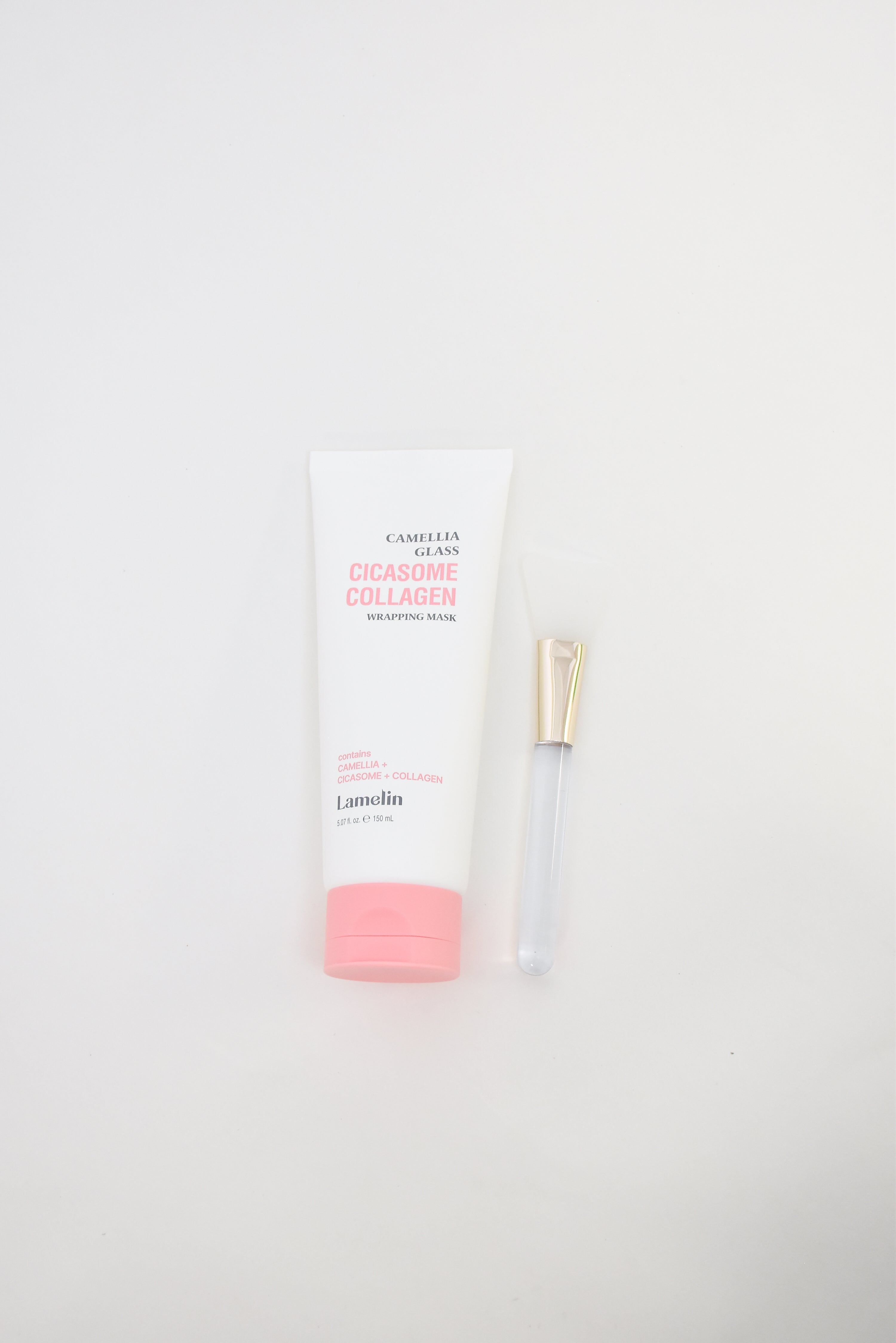 Camellia Glass Cicasome Collagen Wrapping Mask
