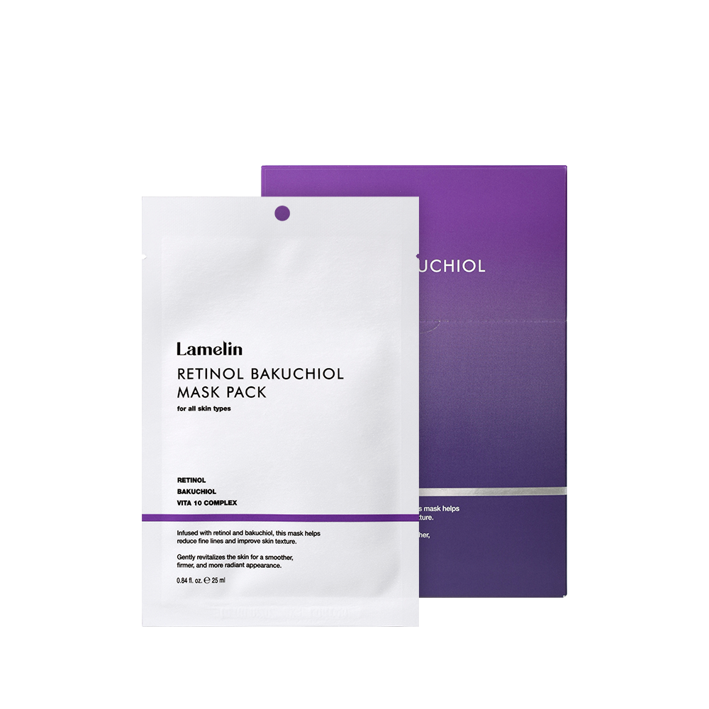 Retinol Bakuchiol Face Mask (1 sheet)