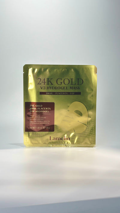 24K Gold V3 Hydrogel Mask