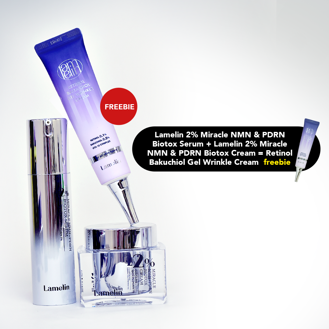 1 HOLY GRAIL DUO WITH FREE RETINOL BAKUCHIOL WRINKLE GEL