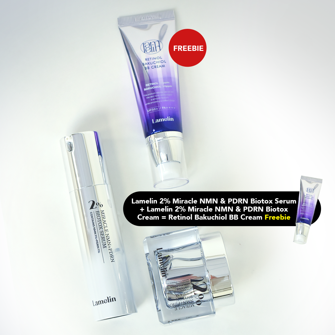 1 HOLY GRAIL DUO WITH FREE RETINOL BAKUCHIOL BB CREAM