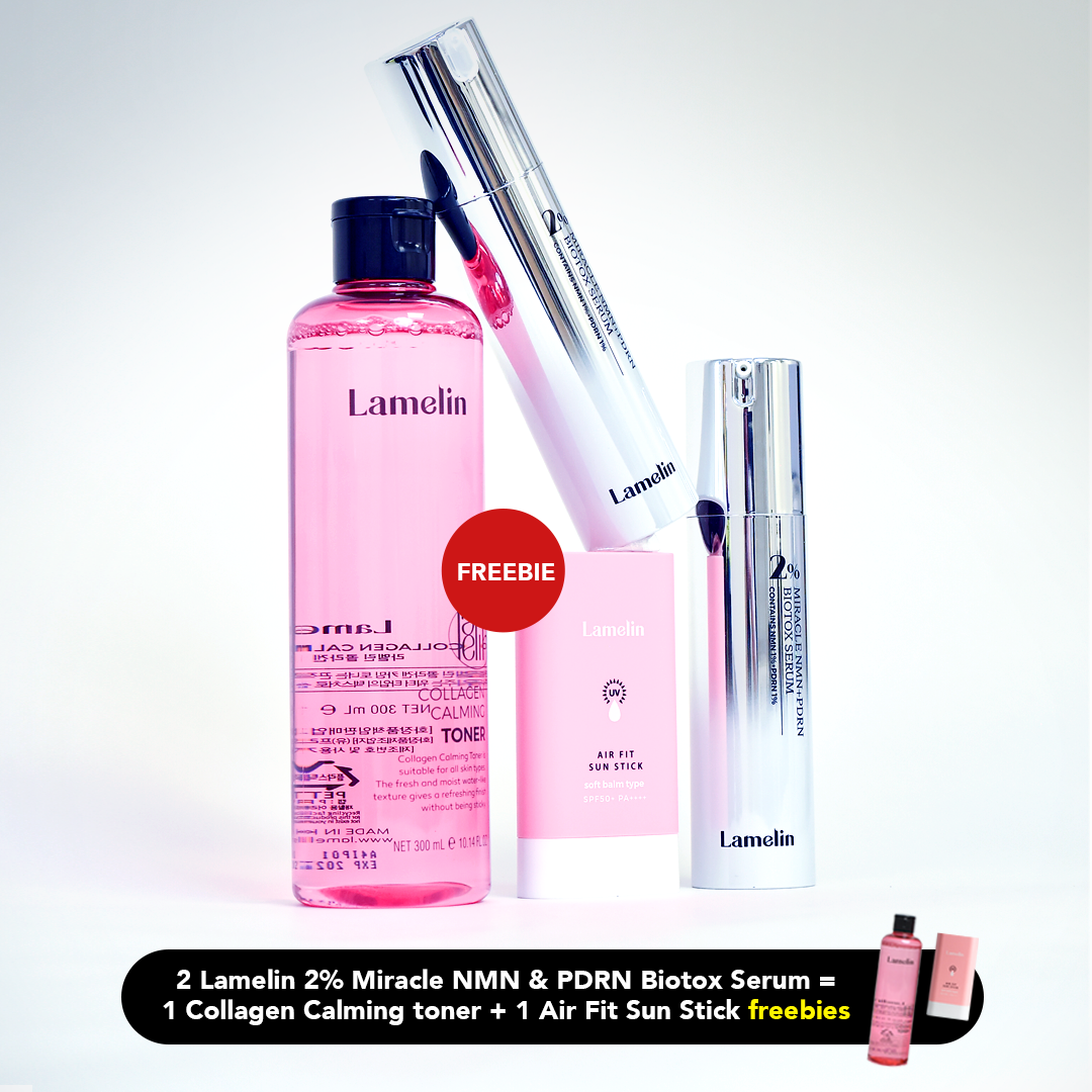 2 NMN PDRN BIOTOX SERUM WITH FREE TONER & SUN STICK