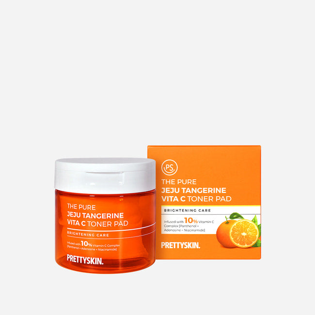 THE PURE JEJU Tangerine Vita C Toner Pad